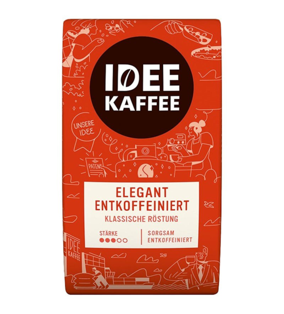 Idee Kaffee Elegant Entkoffeiniert 500g M