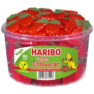 Haribo Riesen Erdbeeren Veggie Żelki 150szt 1,3kg
