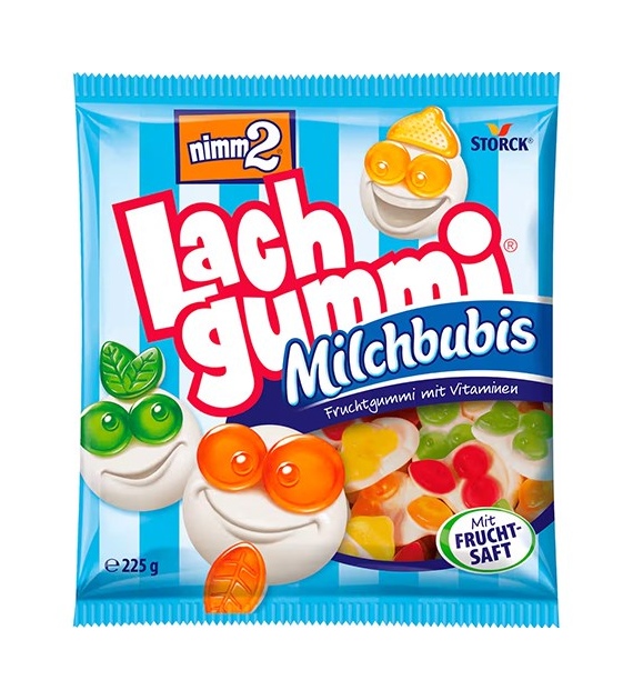 Nimm2 Lach Gummi Milchbubis Żelki 225g