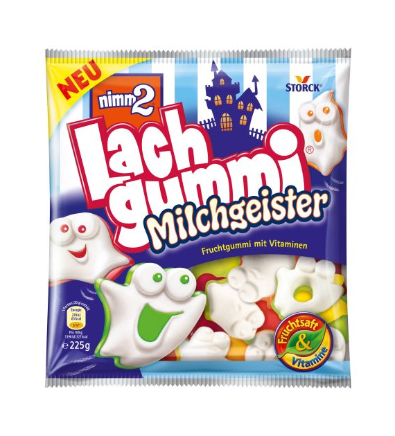 Nimm2 Lach Gummi Milchgeister Żelki 225g