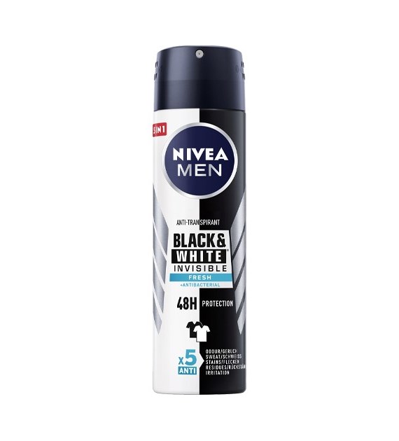 Nivea Men Black & White Fresh Deo 150ml