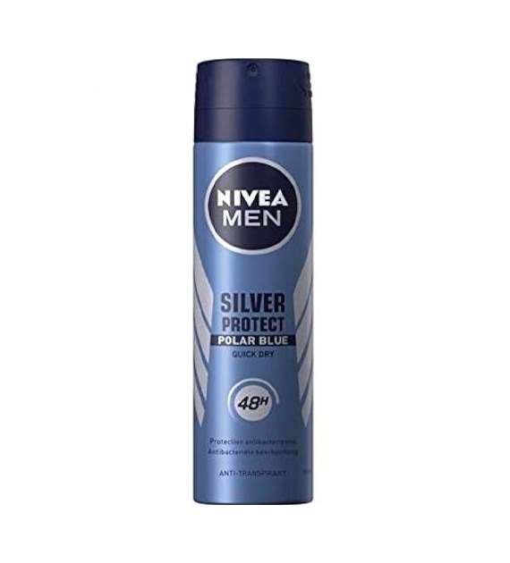 Nivea Men Silver Protect Polar Blue Deo 150ml