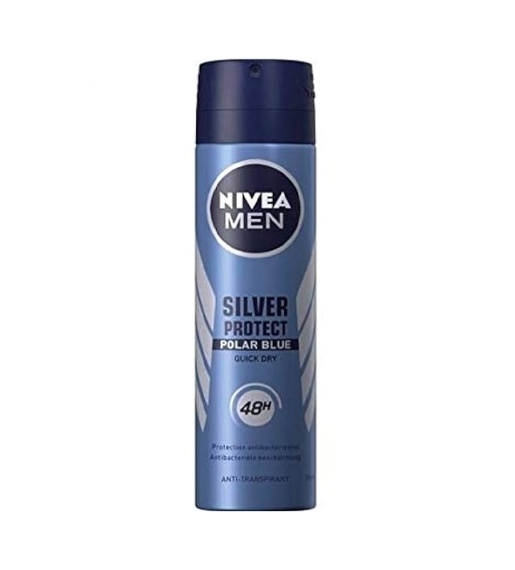 Nivea Men Silver Protect Polar Blue Deo 150ml