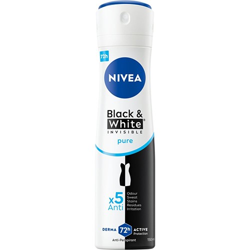 Nivea Black & White Pure Deo 150ml
