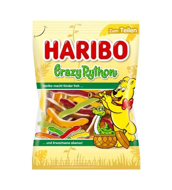 Haribo Crazy Python Żelki 160g