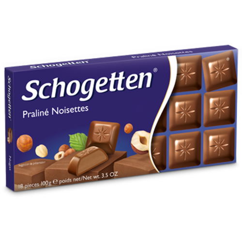 Schogetten Praline Noisettes Czekolada 100g