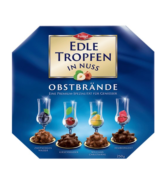 Trumpf Edle Tropfen in Nuss Obstbrande 250g