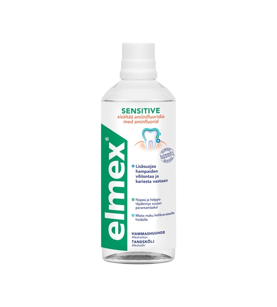 Elmex Sensitive Płyn do Jamy Ustnej 400ml