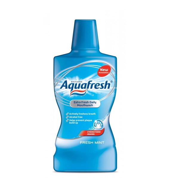 Aquafresh Fresh Mint Płyn do Płukania Ust 500ml
