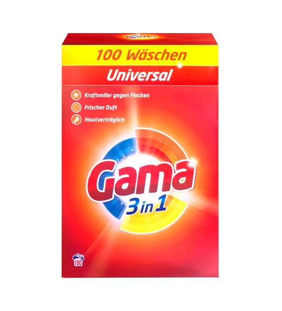 Gama 3in1 Universal Proszek 100p 6kg *