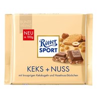 Ritter Sport Keks + Nuss Czekolada 100g