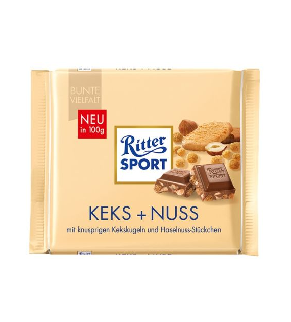 Ritter Sport Keks + Nuss Czekolada 100g