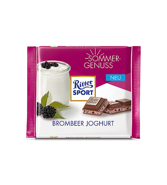 Ritter Sport Brombeer Joghurt Czekolada 100g