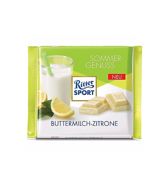 Ritter Sport Buttermilch Zitrone Czekolada 100g
