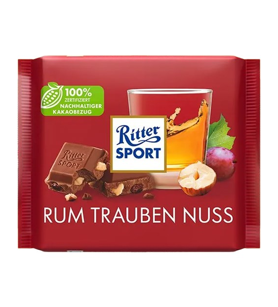 Ritter Sport Rum Trauben Nuss Czekolada 100g