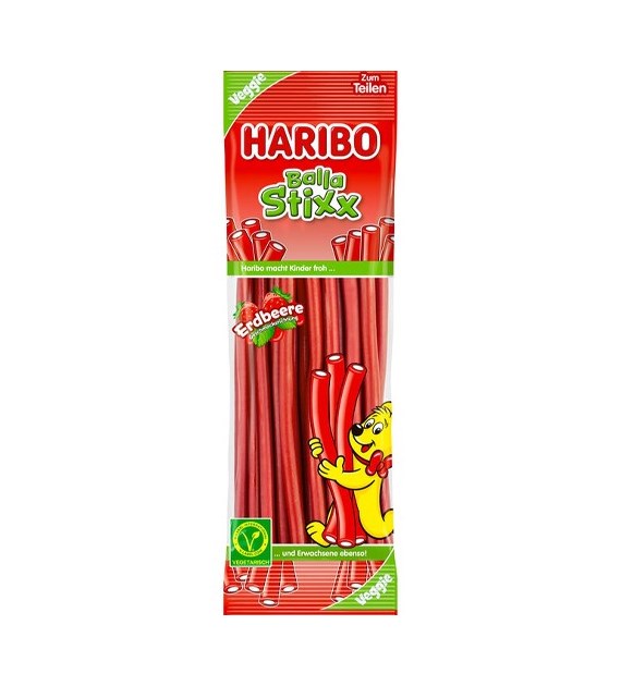 Haribo Balla Stixx Strawberry 200g