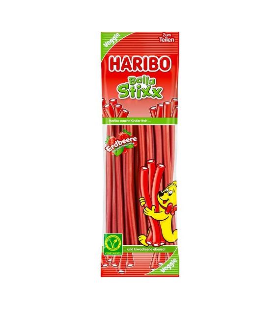 Haribo Balla Stixx Strawberry 200g