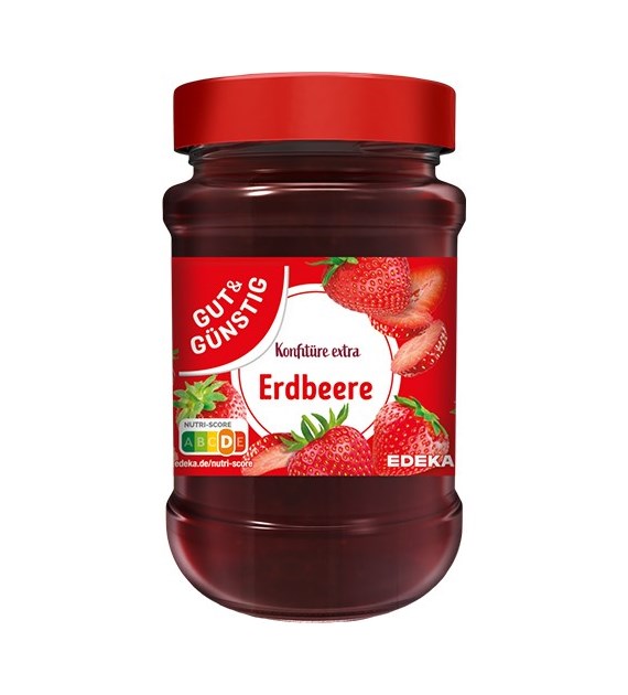 G&G Konfiture Extra Erdbeere 450g
