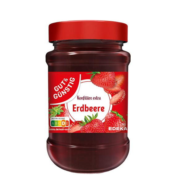 G&G Konfiture Extra Erdbeere 450g