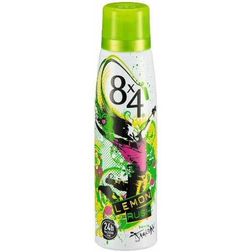 8x4 Lemon Rush Deo 150ml