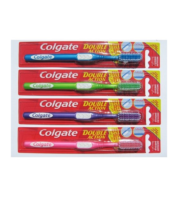 Colgate Double Action Medium Szczoteczka 1szt