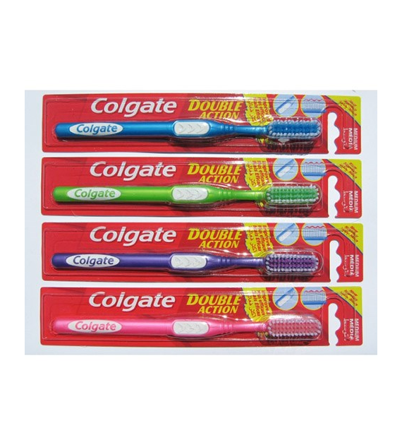 Colgate Double Action Medium Szczoteczka 1szt
