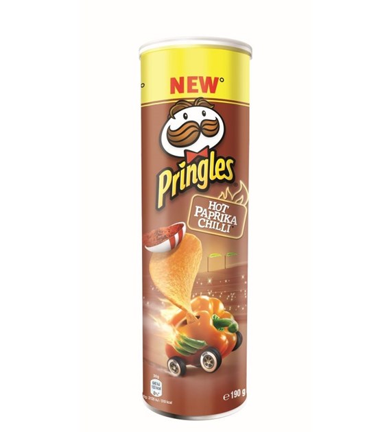Pringles Hot Paprika Chilli 190g/200g