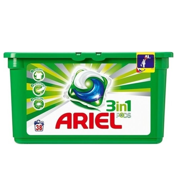 Ariel All in 1 Pods Universal+ Lenor Caps 38p 896g