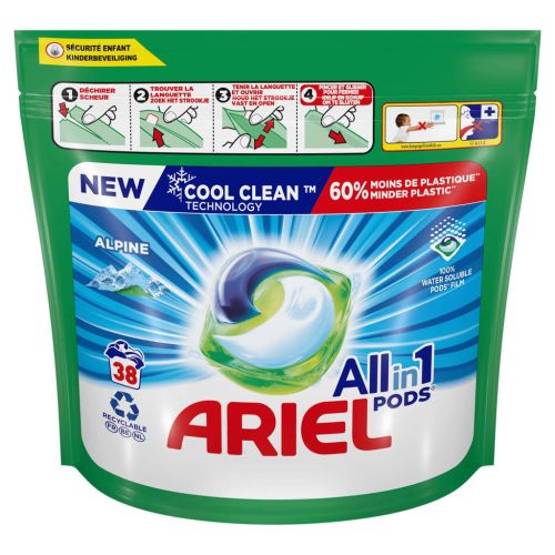 Ariel All in 1 Pods Alpine Worek 38p 957g