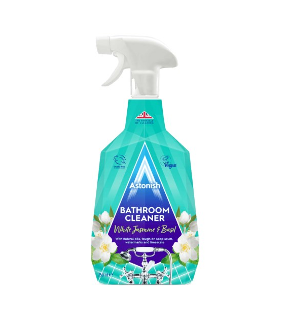 Astonish Bathroom Cleaner Jasmin & Basil Spr 750ml