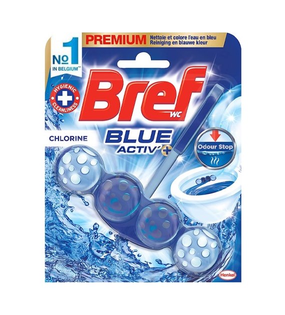 Bref Blue Aktiv Chlorine Zawieszka WC 50g