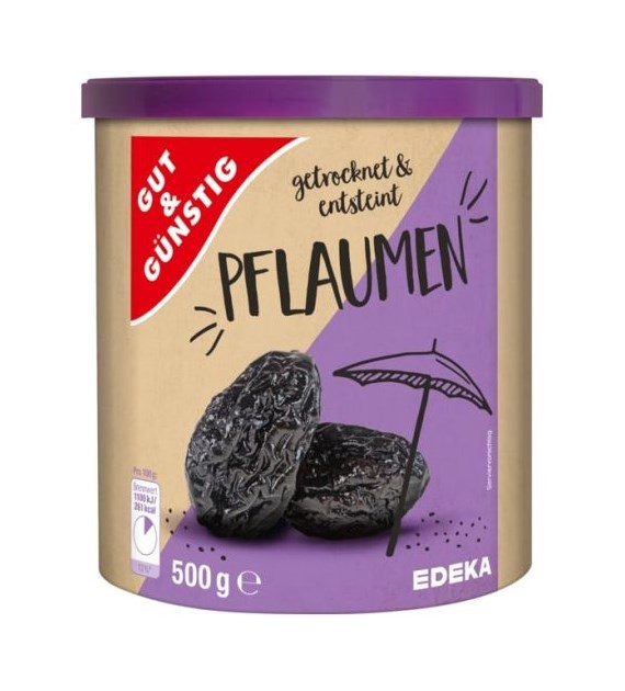 G&G Trocken-Pflaumen Śliwki Suszone 500g