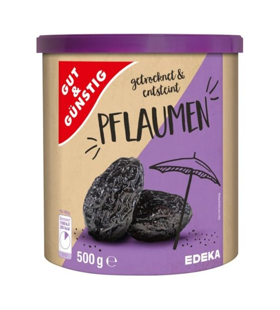 G&G Trocken-Pflaumen Śliwki Suszone 500g