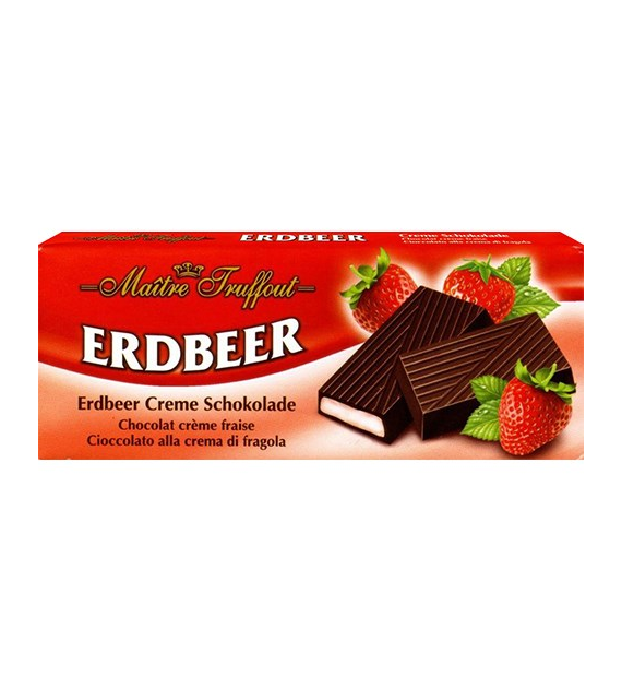 Maitre Erdbeer Czekolada 100g