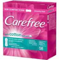 Carefree Cotton Wkładki 58szt