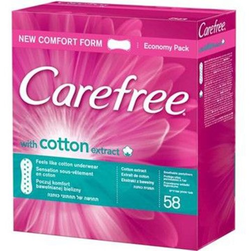 Carefree Cotton Wkładki 58szt