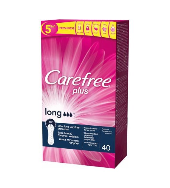 Carefree Long Wkładki 40szt