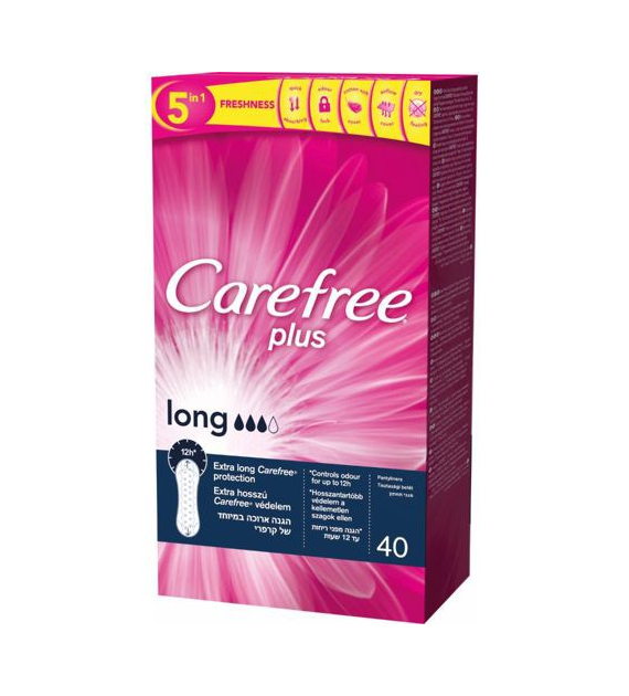 Carefree Long Wkładki 40szt