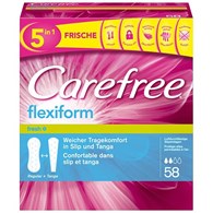 Carefree Flexiform Wkładki 58szt