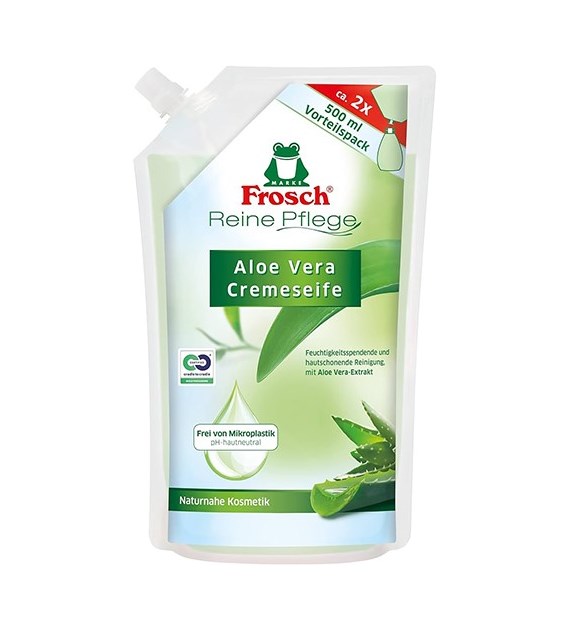 Frosch Reine Pflege Aloe Vera Mydło Zapas 500ml