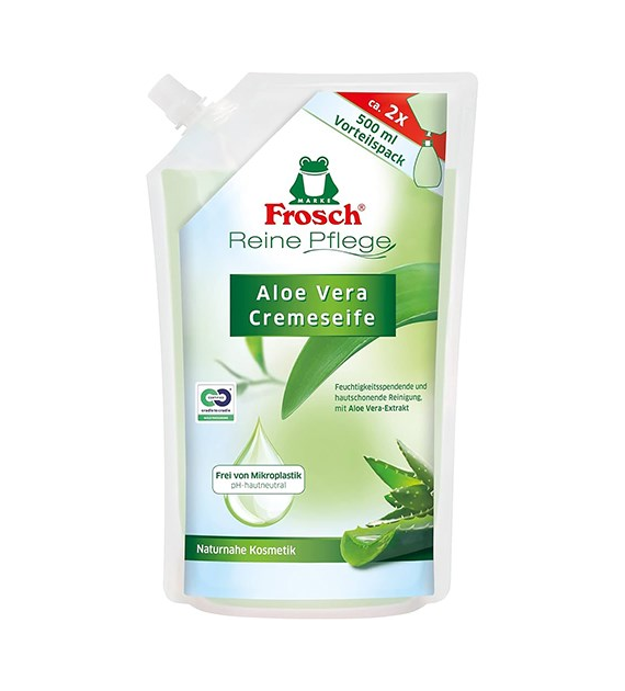 Frosch Reine Pflege Aloe Vera Mydło Zapas 500ml