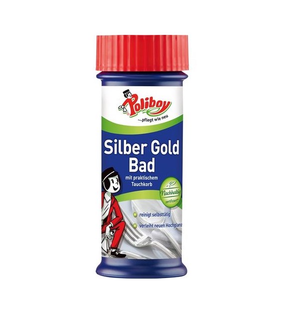 Poliboy Silber Gold Bad 375ml
