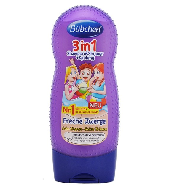 Bubchen 3in1 Shampoo Shower Spulung 230ml
