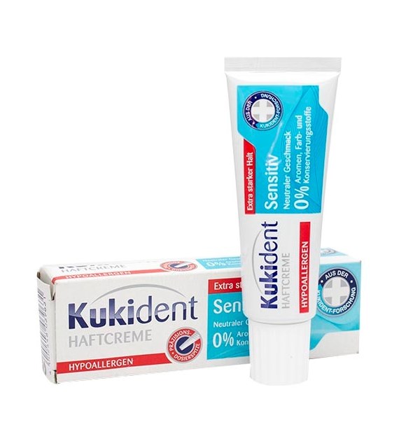 Kukident Sensitive Klej do Protez 40g