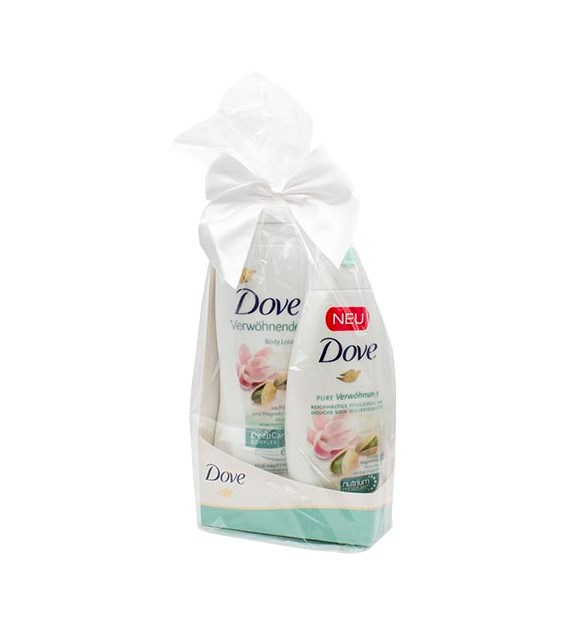 Dove Zestaw Balsam 400ml Gel 250ml