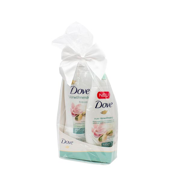 Dove Zestaw Balsam 400ml Gel 250ml