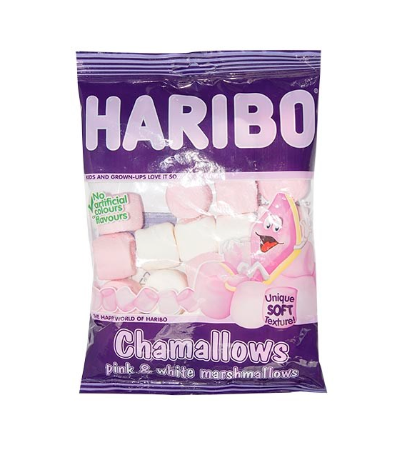 Haribo Chamallows Pink White Marshmallows 150g