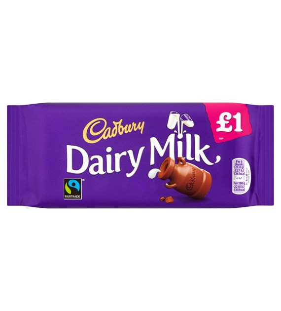Cadbury Dairy Milk Czekolada 95g