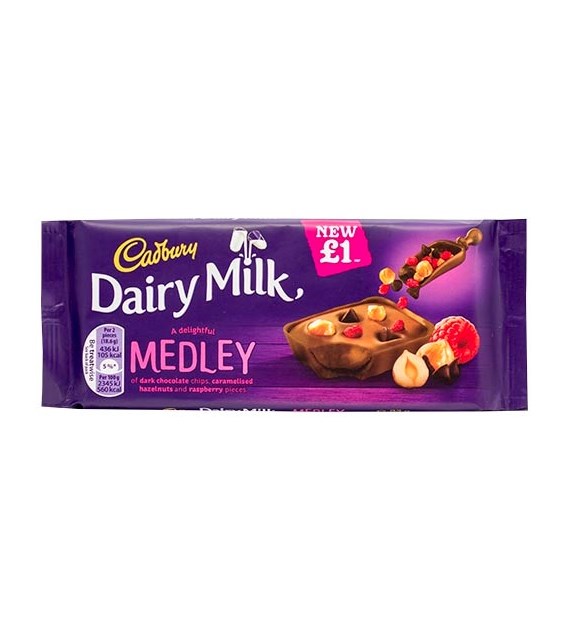 Cadbury Dairy Milk Medley Czekolada 93g