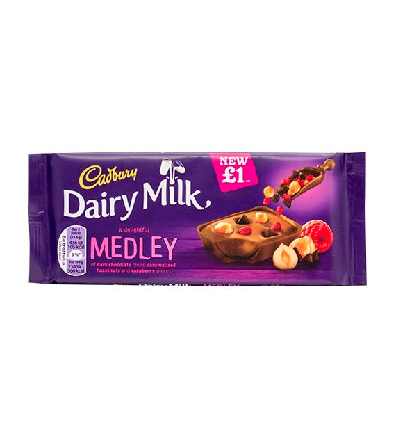 Cadbury Dairy Milk Medley Czekolada 93g